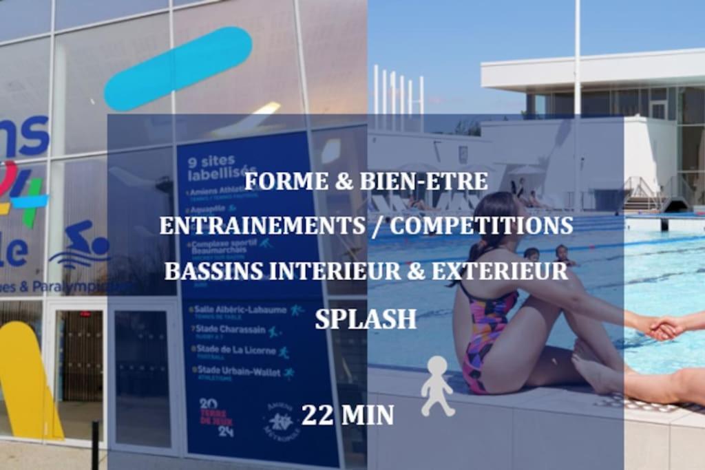 L'Eclat Prestigieux : Quartier Henriville Amiens Esterno foto
