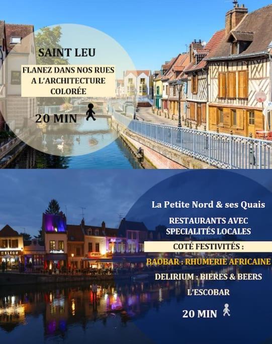 L'Eclat Prestigieux : Quartier Henriville Amiens Esterno foto