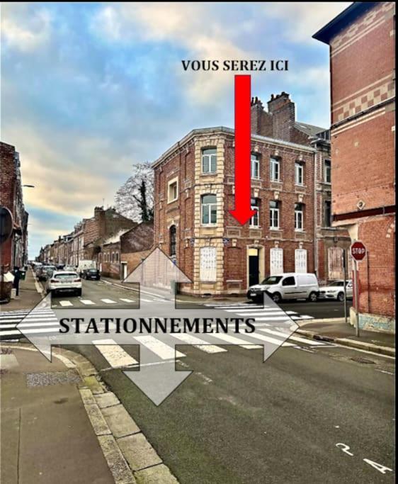 L'Eclat Prestigieux : Quartier Henriville Amiens Esterno foto